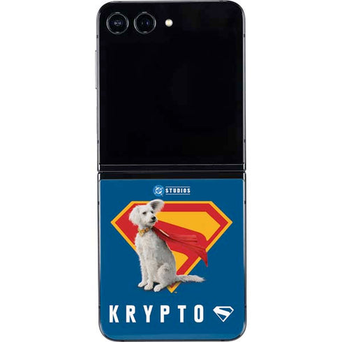 Superman 2025 Krypto the Super Dog Galaxy Z Flip5 5G Skin